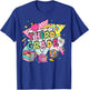 Third Grade Teachers Students Retro 90s Back To School T-Shirt - T-Shirt | Royal