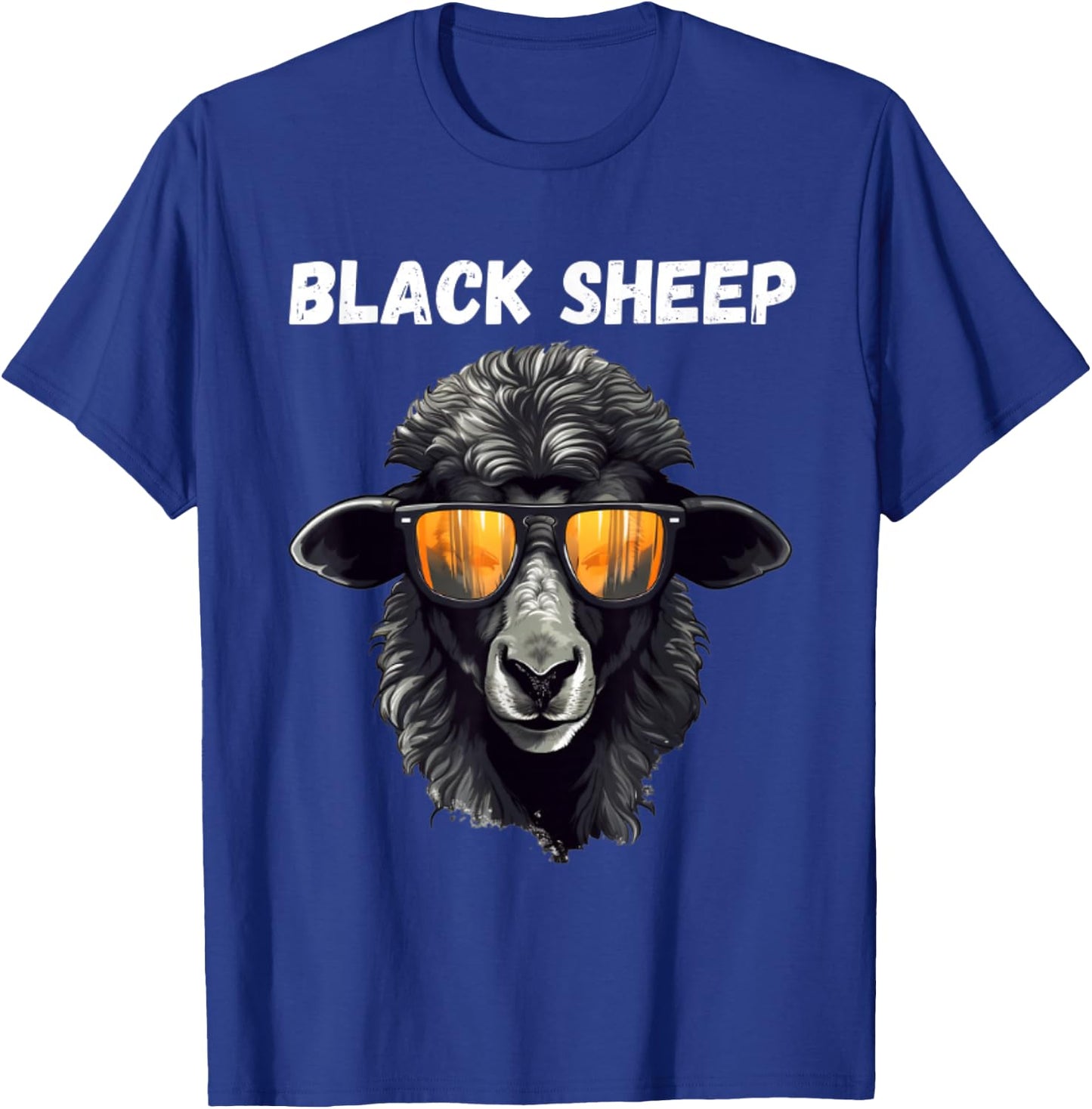 Black Sheep Squad - Outcast Black Sheep In Family T-Shirt - T-Shirt | Royal