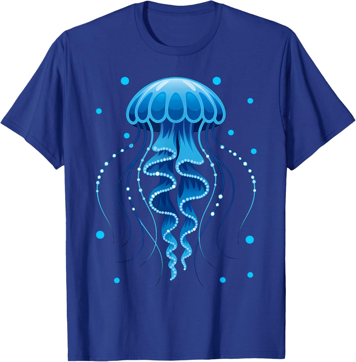 Frutiger Aero Y2K Jellyfish T-Shirt - T-Shirt | Royal