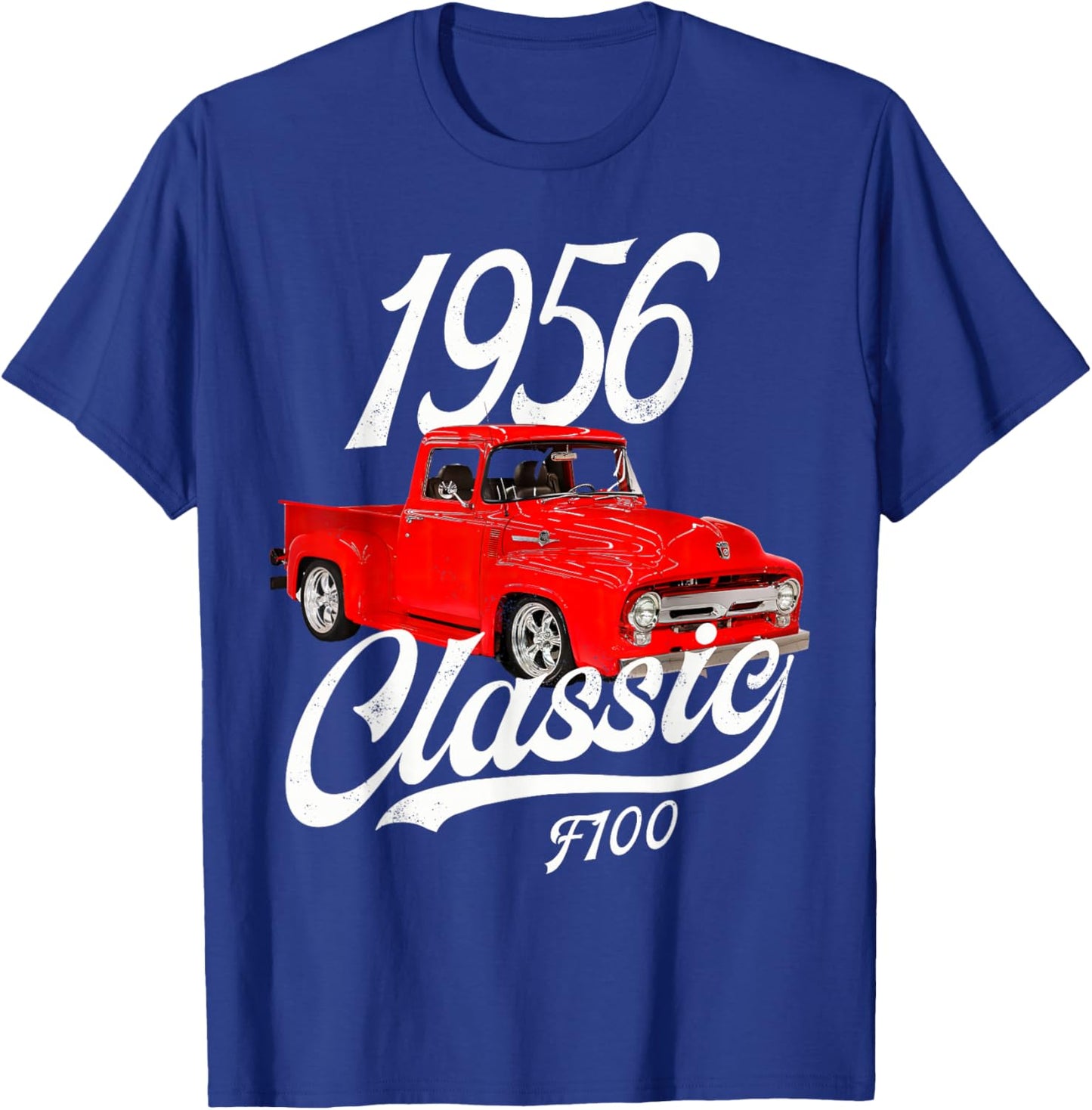 1955 1956 Classic F100 T-Shirt - T-Shirt | Royal