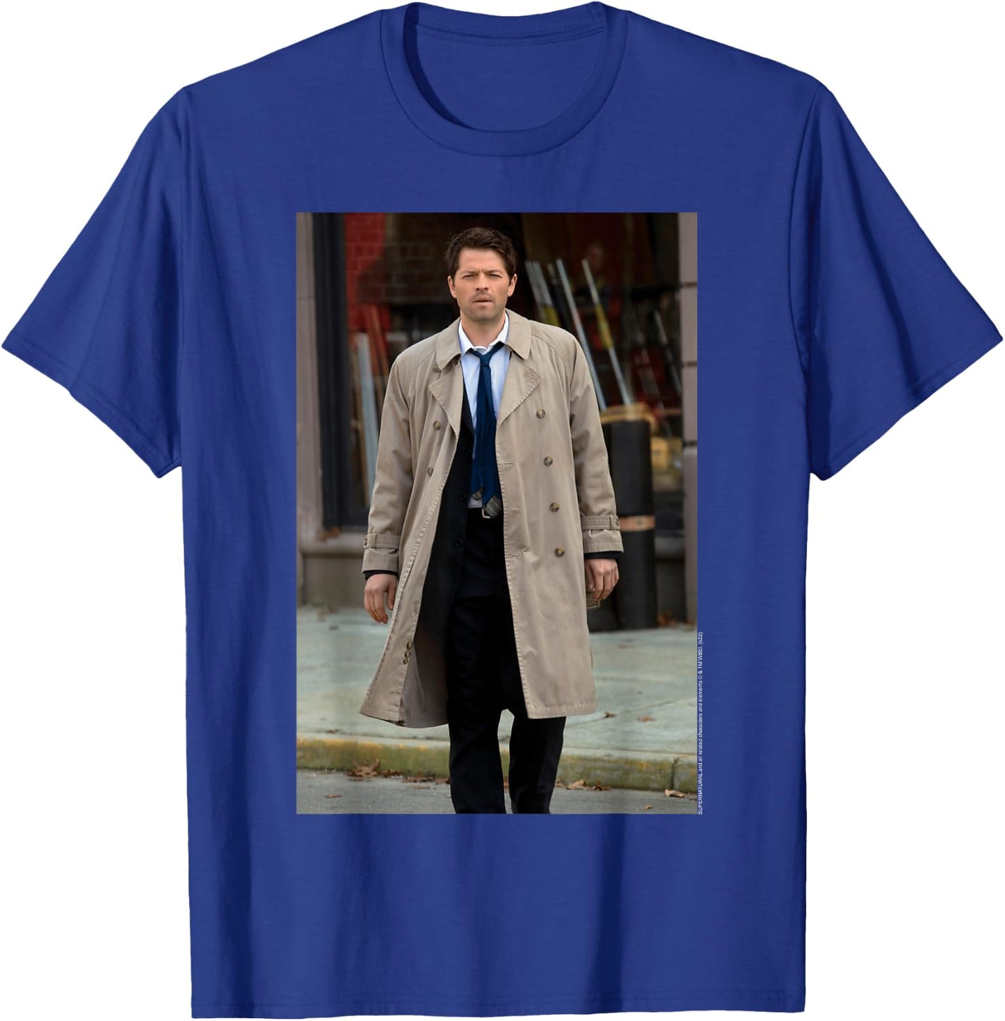 Supernatural Castiel Ass Butt T-Shirt - T-Shirt | Royal