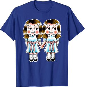Kewpie Baby Twin Girls Twins T-Shirt - T-Shirt | Royal