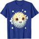 Cute Blowfish Easy Halloween Puffer Fish Costume Pufferfish T-Shirt - T-Shirt | Royal