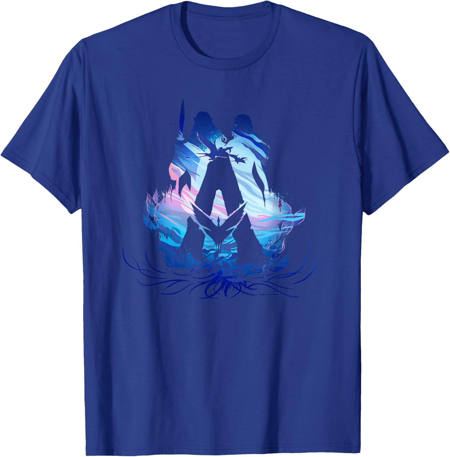 Avatar: The Way of Water Avatar A Logo Banshee Illustrated , black T-Shirt - T-Shirt | Royal