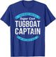 Tugboat Captain Gifts Funny T-Shirt - T-Shirt | Royal