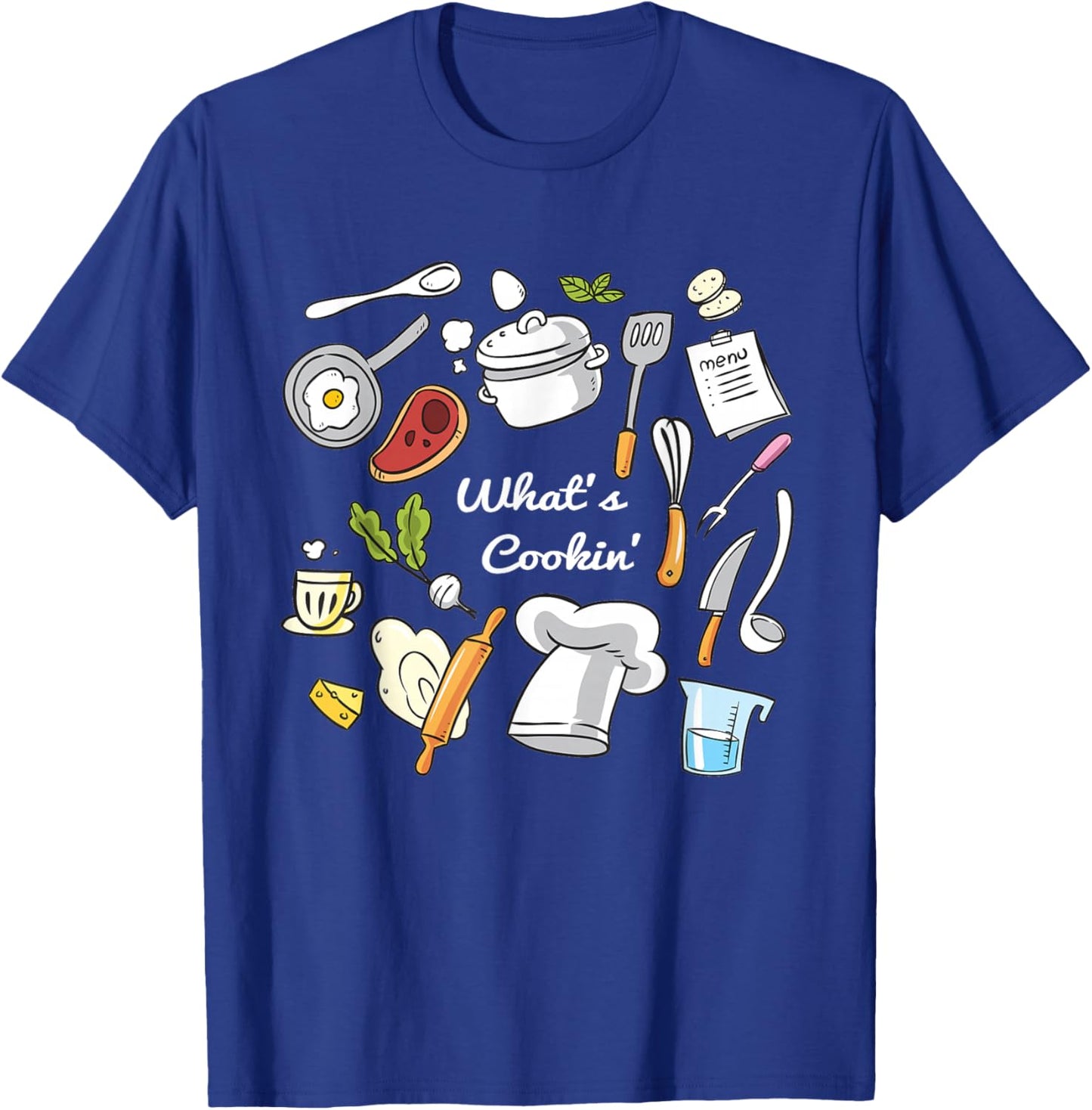 Love Cooking, Baking, Gift T- Shirt, Men, Women, Kids, Drk T-Shirt - T-Shirt | Royal