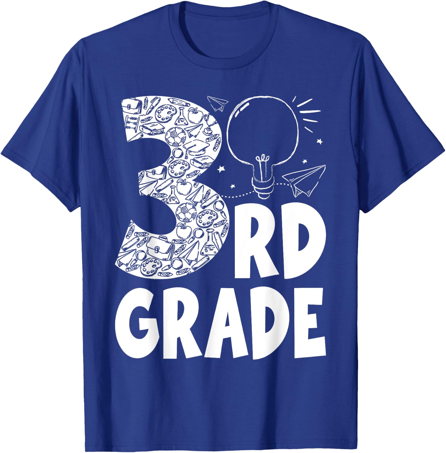 Going To 3rd Grade Teacher Squad and Third Grade Boys Girls T-Shirt - T-Shirt | Royal