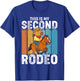 Vintage This is My Second Rodeo Capybara Cowboy T-Shirt - T-Shirt | Royal