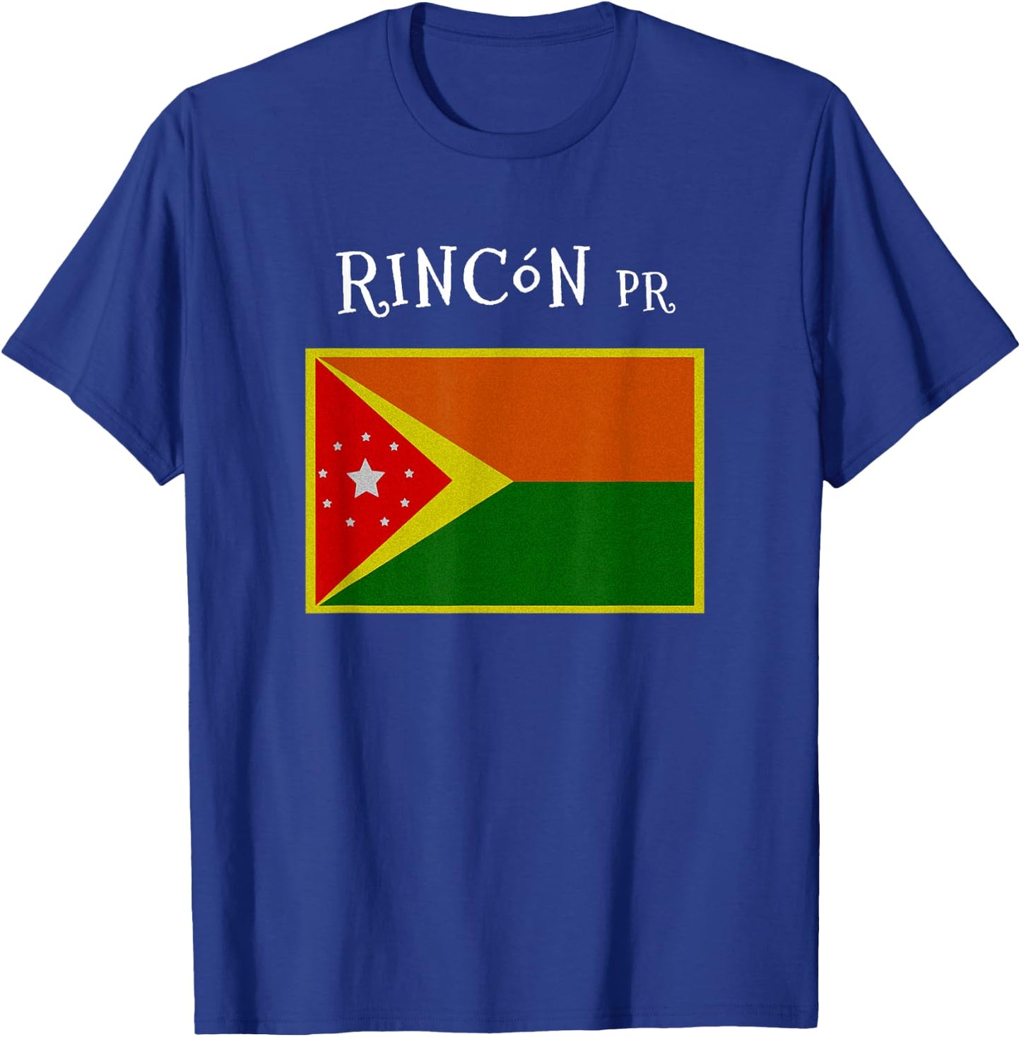 Rincon Puerto Rico Flag T-Shirt - T-Shirt | Royal