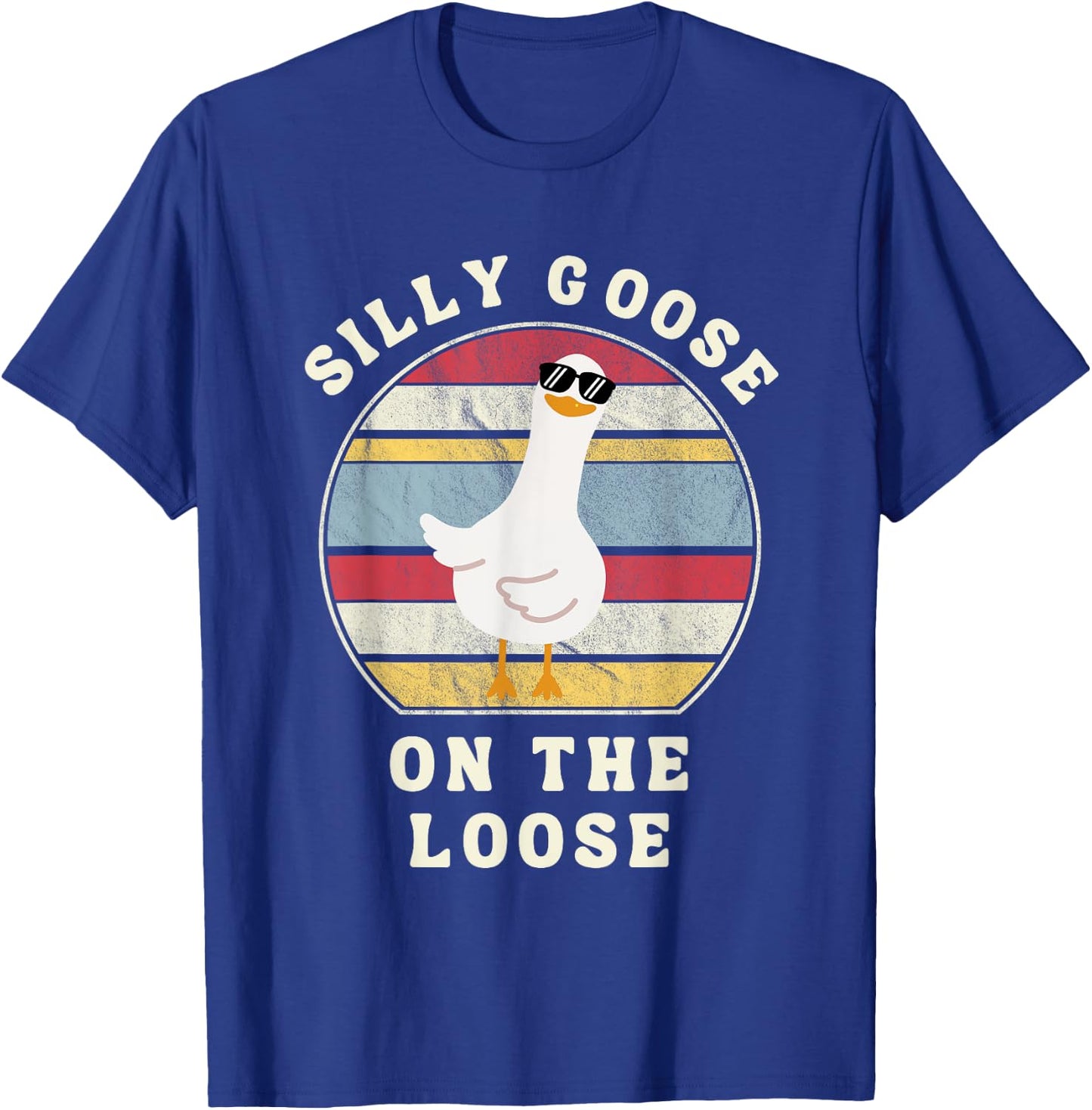 Embarrassing Silly Goose On The Loose Goose Costume Memes T-Shirt - T-Shirt | Royal