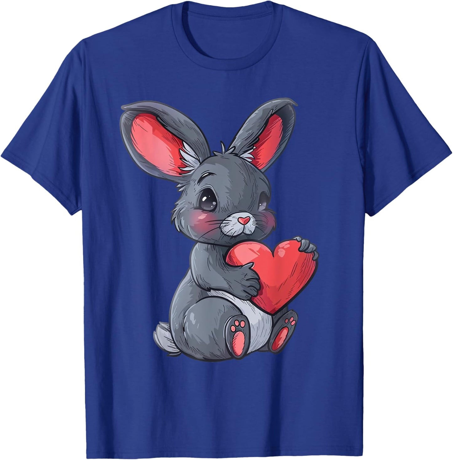 Niedlicher Hase Mit Herz Liebevolles Design T-Shirt - T-Shirt | Royal
