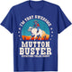 Mutton Buster Youth Sheep Riding Rodeo Mutton Busting Funny T-Shirt - T-Shirt | Royal