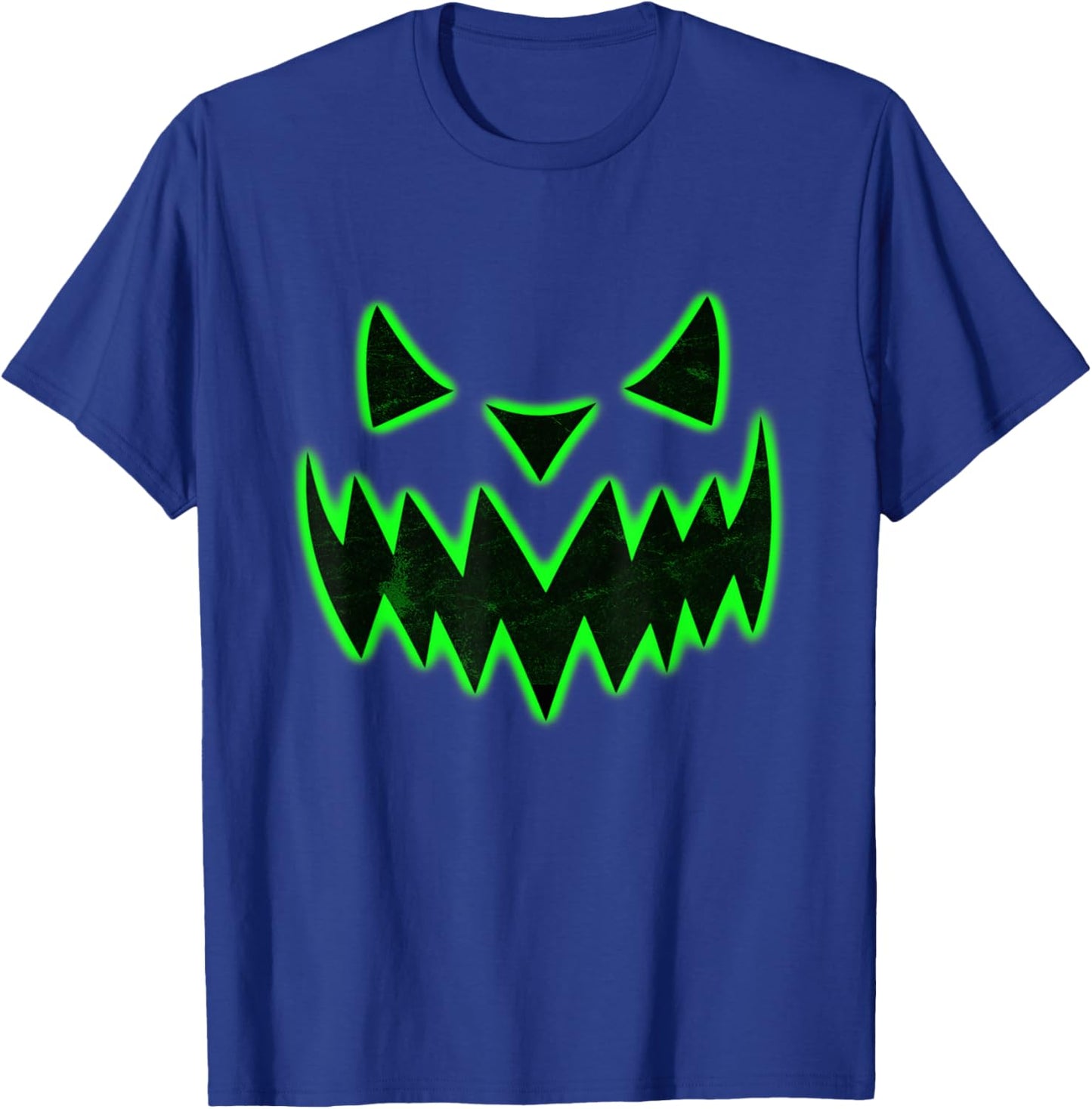 Scary green Pumpkin Halloween Halloween Costume T-Shirt - T-Shirt | Royal
