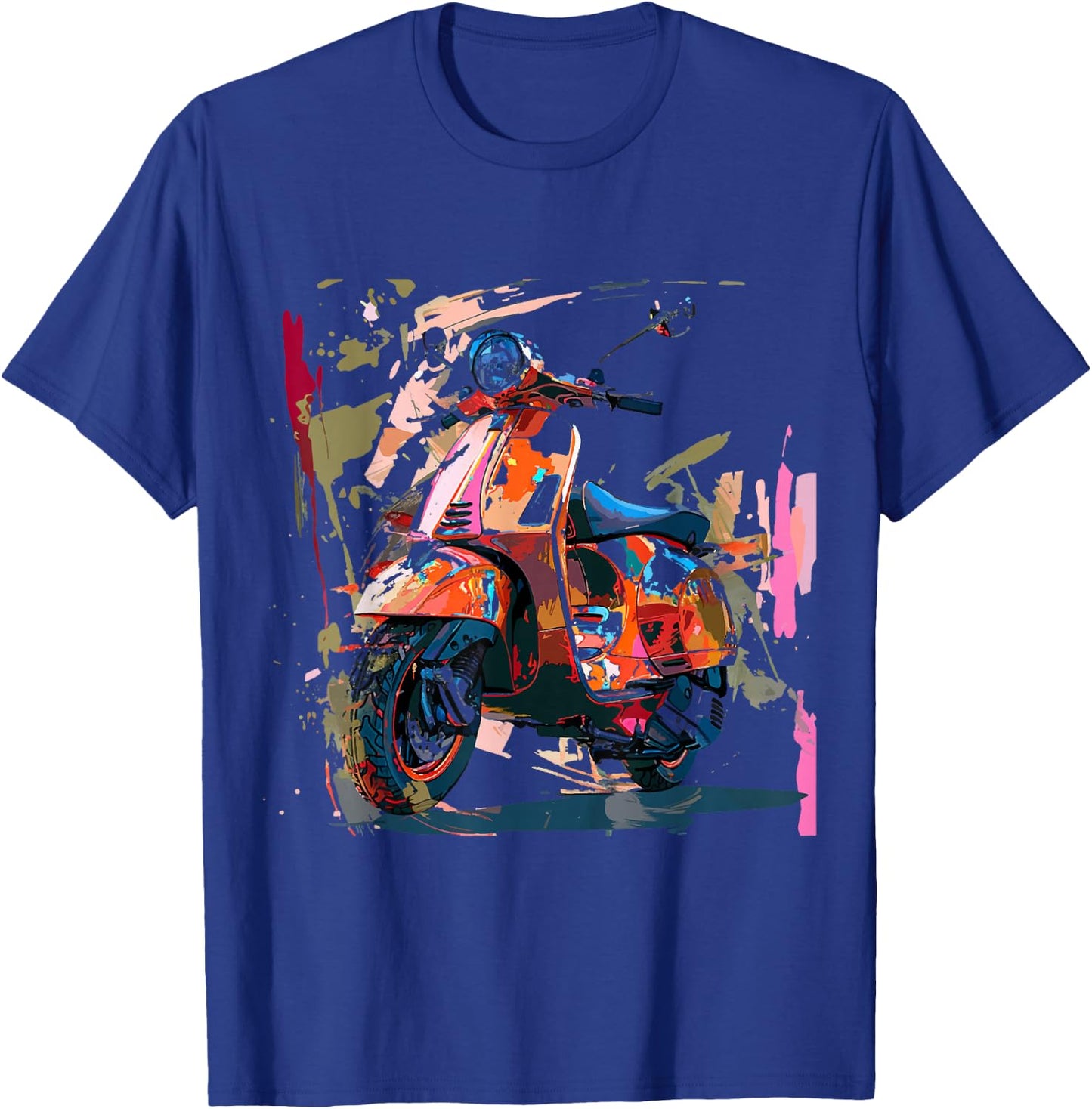 Scooter Moped Scooter Scooter Gift , gray T-Shirt - T-Shirt | Royal
