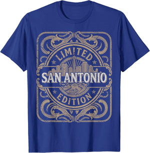 San Antonio Vintage San Antonio Texas T-Shirt - T-Shirt | Royal