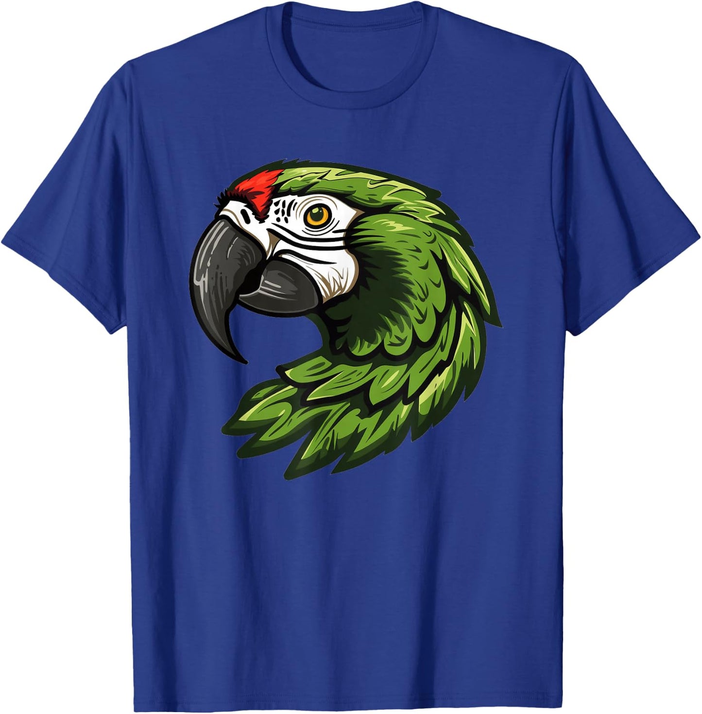 Military Macaw Logo Design T-Shirt - T-Shirt | Royal