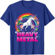 Unicorn Heavy Funny T-Shirt - T-Shirt | Royal