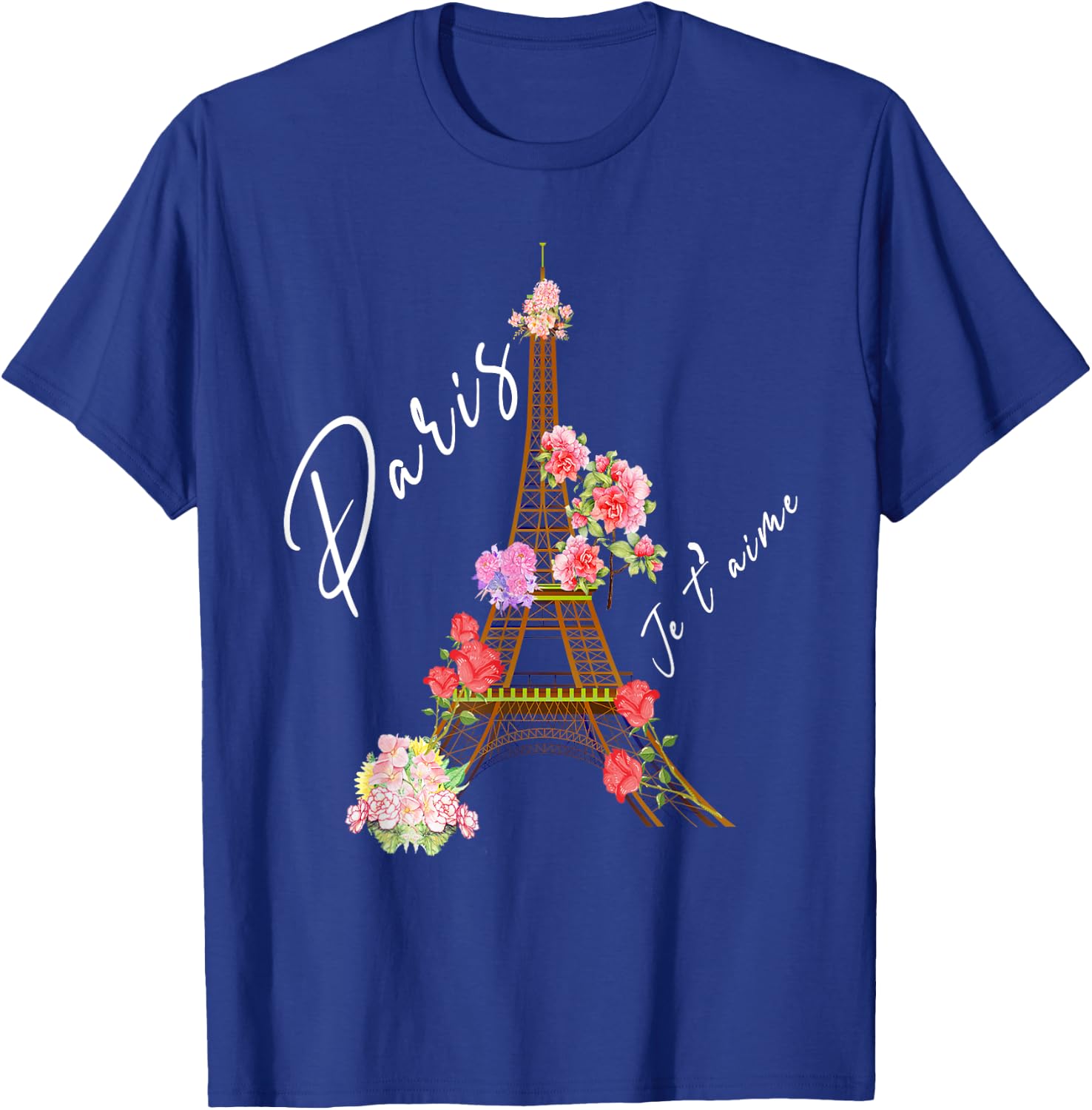 I Love Paris - Eiffel Tower France Souvenir Apparel T-Shirt - T-Shirt | Royal