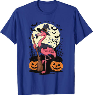 Flamingo Witch T-Shirt - T-Shirt | Royal