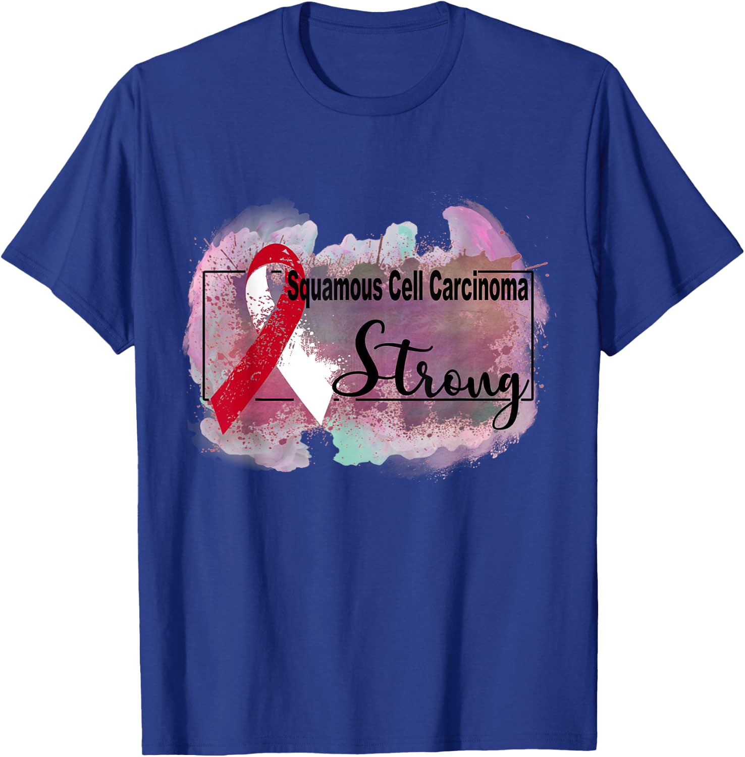 Squamous Cell Carcinoma Awareness T-Shirt - T-Shirt | Royal
