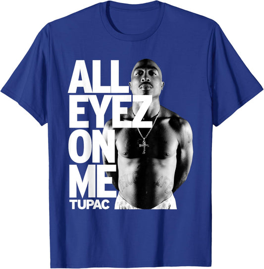 Tupac All Eyes on Me , black T-Shirt - T-Shirt | Royal