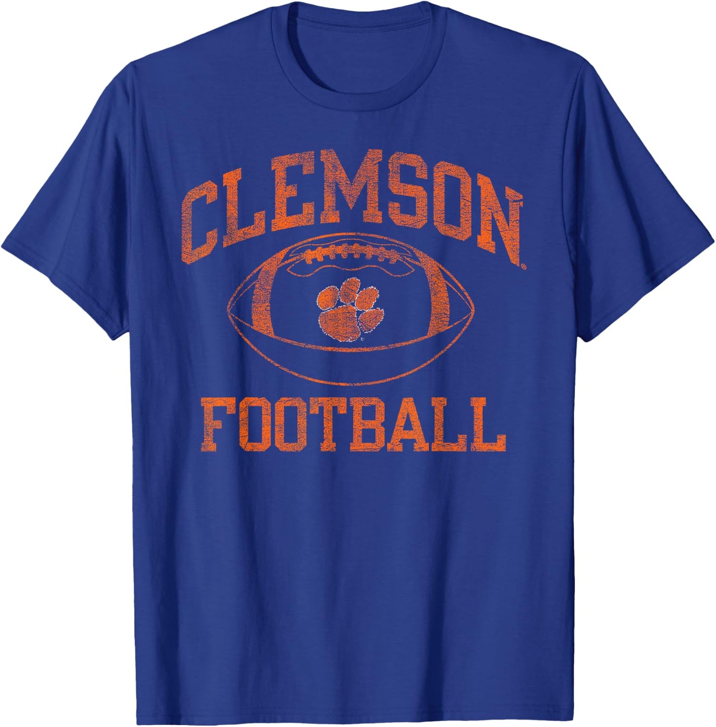 Elite Authentics Purple Clemson Tigers Football , Men's, Small, Short Sleeve, , Polyester 100%, Officially Licensed, Clemson Fans, Students, Alumni, and Families T-Shirt - T-Shirt | Royal