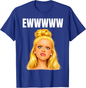 Lustiges Meme Gesicht Doll Face Sarkasmus Design mit Love T-Shirt - T-Shirt | Royal