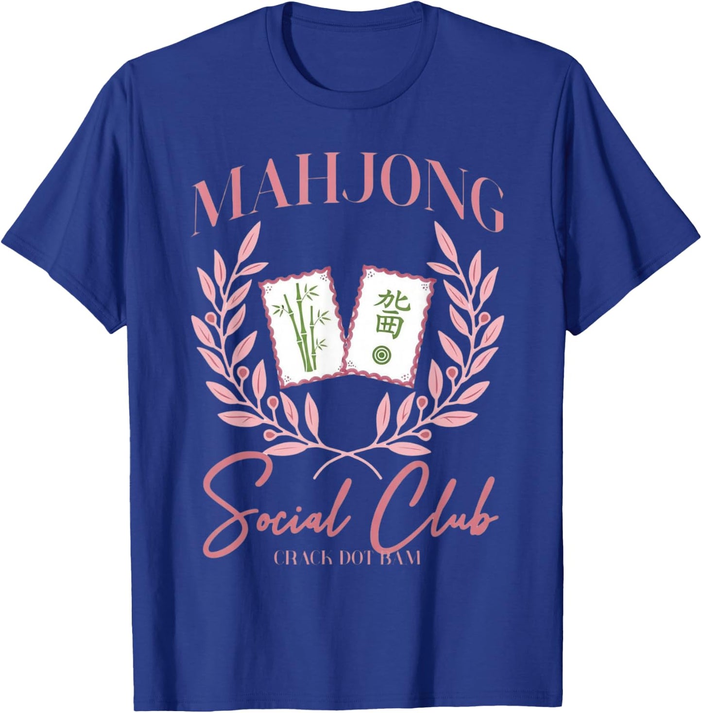 Crack dot bam Mahjong T-Shirt - T-Shirt | Royal