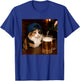 Funny Calico Drinking Beer Cat Meme T-Shirt - T-Shirt | Royal