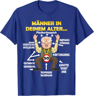 Männer in deinem Alter lustiger 50. Geburtstag Mann T-Shirt - T-Shirt | Royal