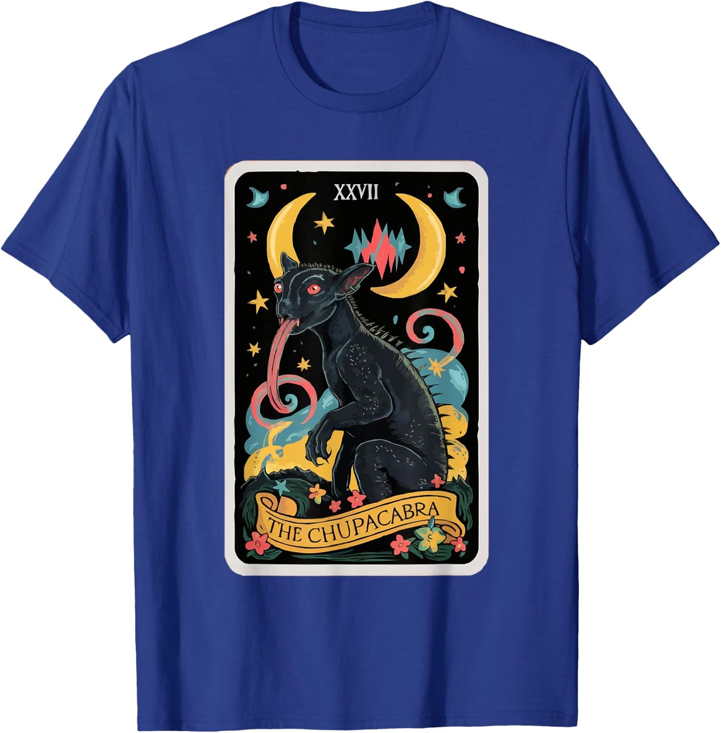 Chupacabra Legendary Creature Mythical Beast Cryptozoology T-Shirt - T-Shirt | Royal
