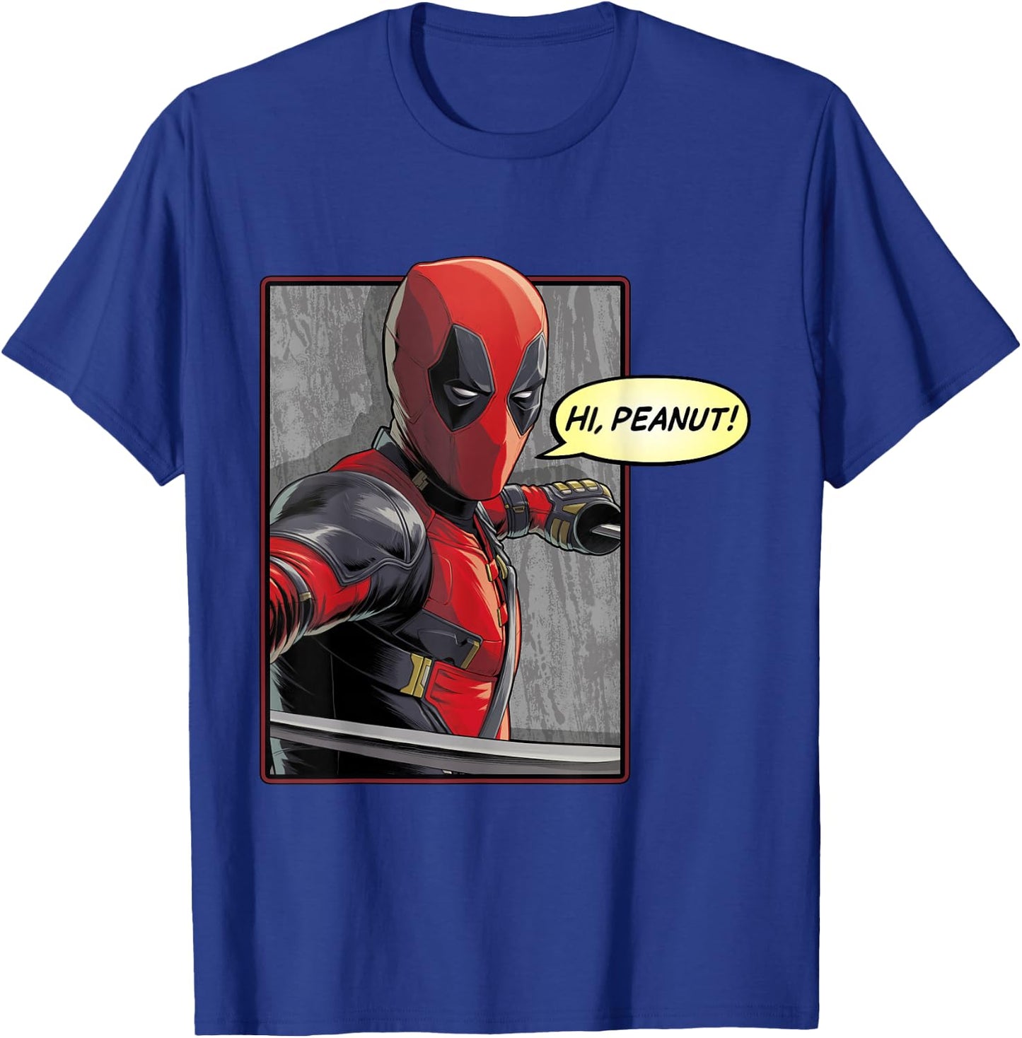 Marvel Studios Deadpool & Wolverine Deadpool Hi Peanut T-Shirt - T-Shirt | Royal