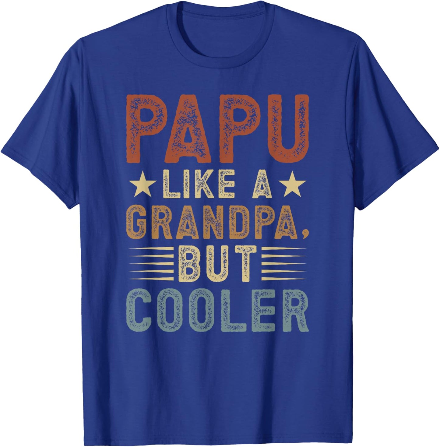 Papu Grandpa Definition Papu Grandfather T-Shirt - T-Shirt | Royal