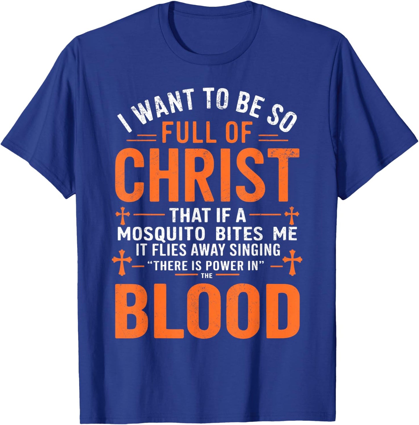 Christian Religious Servant Of God Faithful Jesus Funny T-Shirt - T-Shirt | Royal