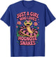 Just A Girl Who Loves Hognose Snakes T-Shirt - T-Shirt | Royal
