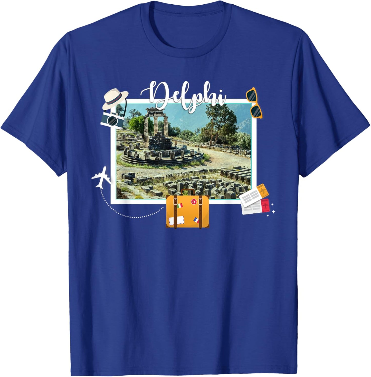 Greece Souvenir Vacation Travel Greece Delphi T-Shirt - T-Shirt | Royal