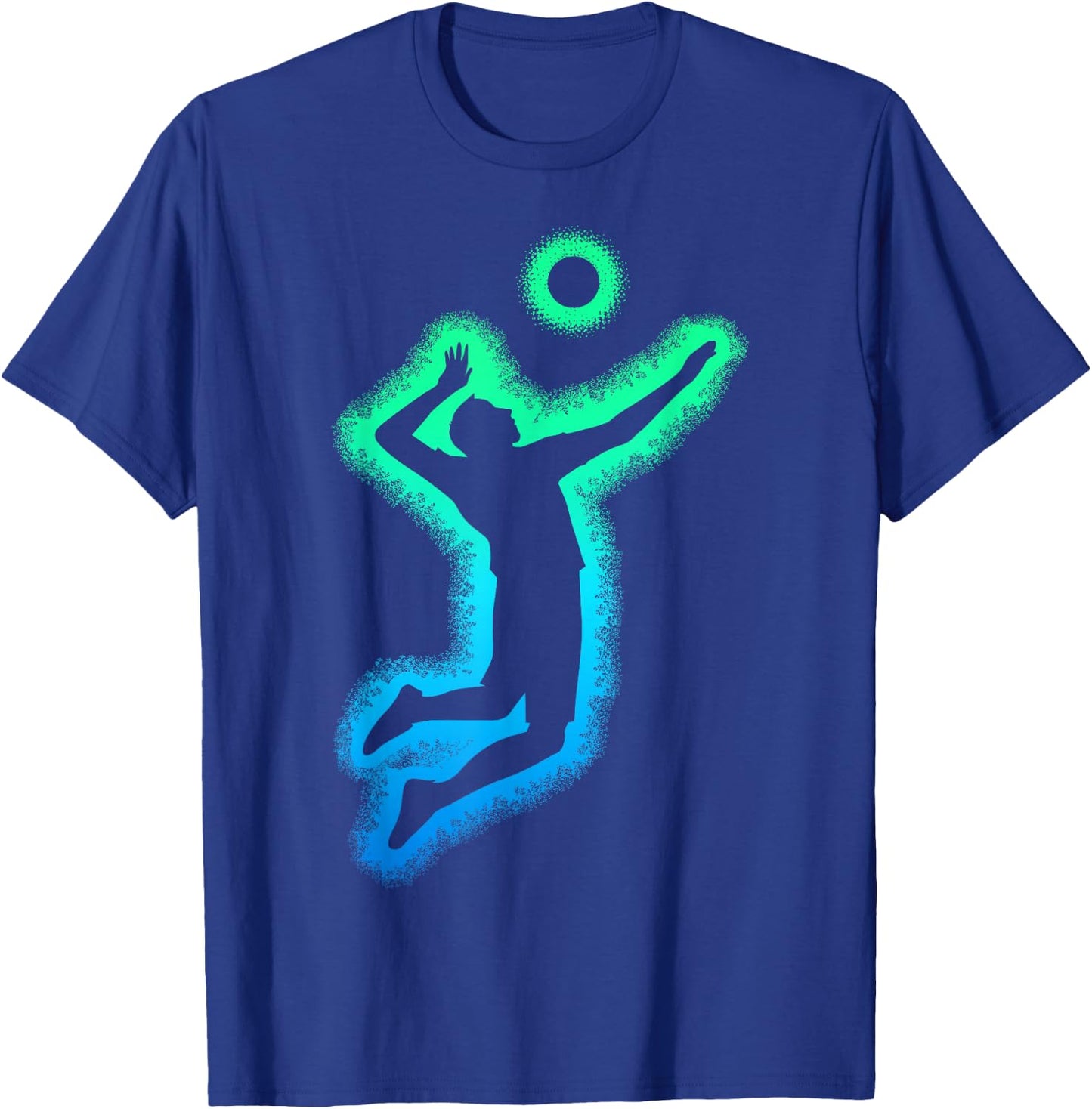 Volleyball Volleyball Kids Man , Black, S T-Shirt - T-Shirt | Royal