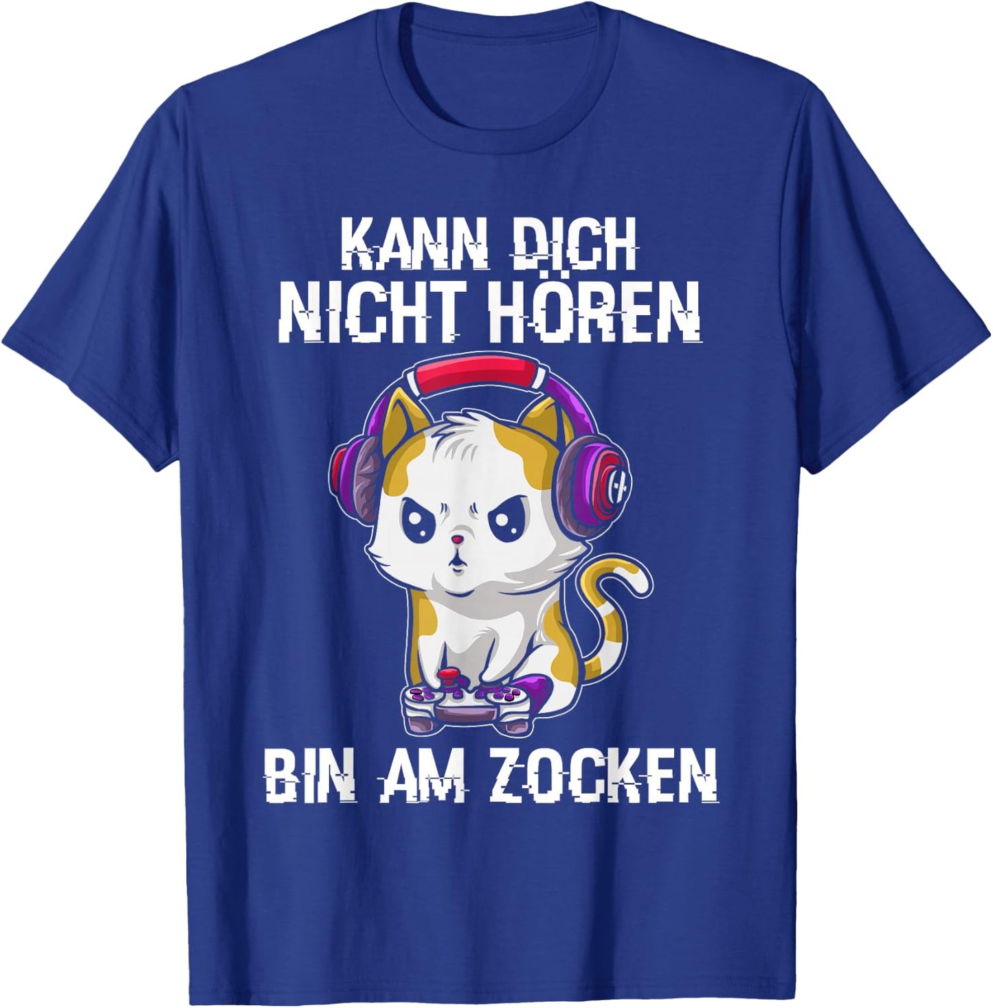 Gaming Geschenk Zocken Gaming Controller Zocker Lustig Herren RPG Schwarz S EU Klein T-Shirt - T-Shirt | Royal