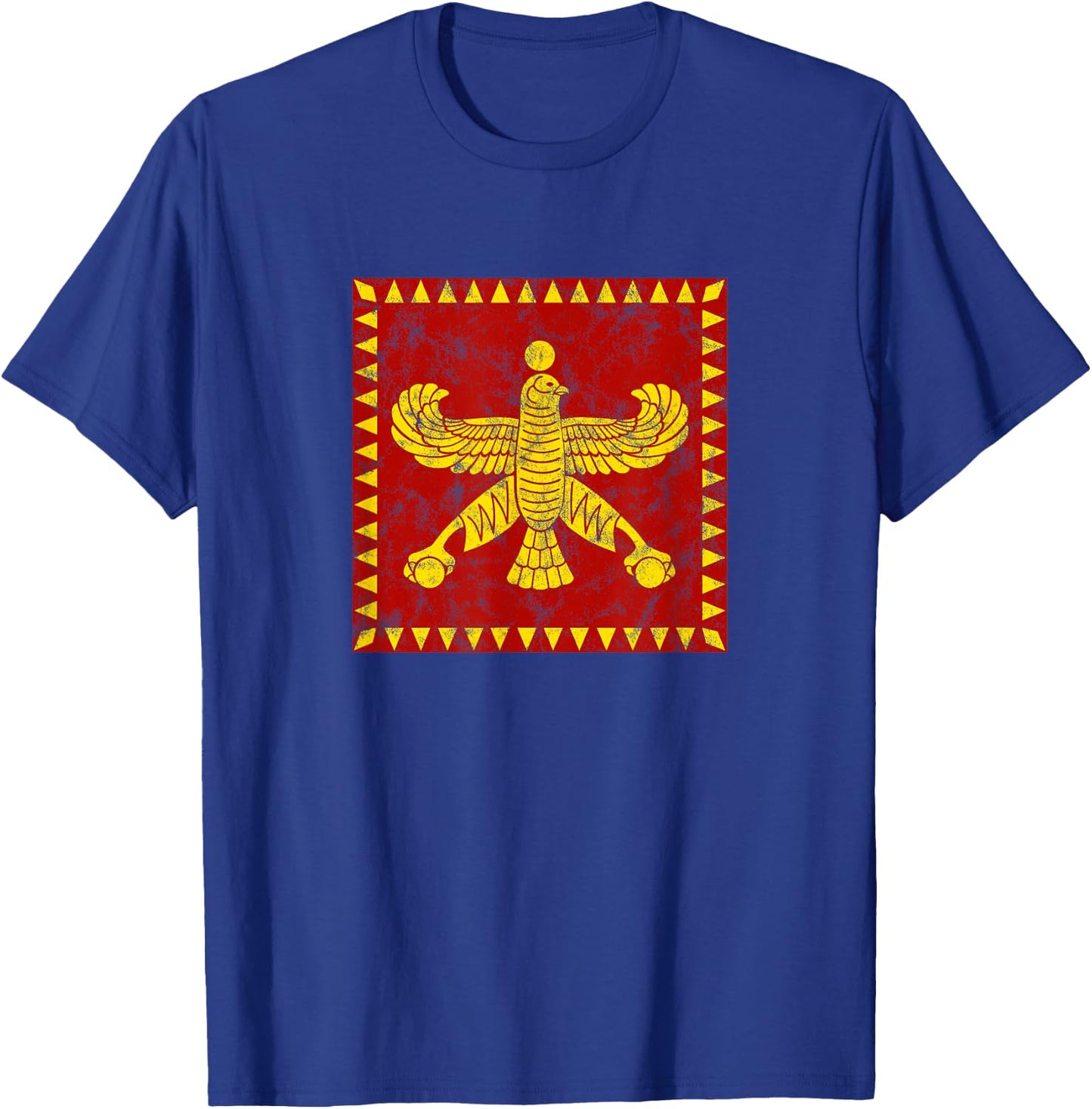 Shahbaz, falcon, standard, flag, Persian mythology, history T-Shirt - T-Shirt | Royal