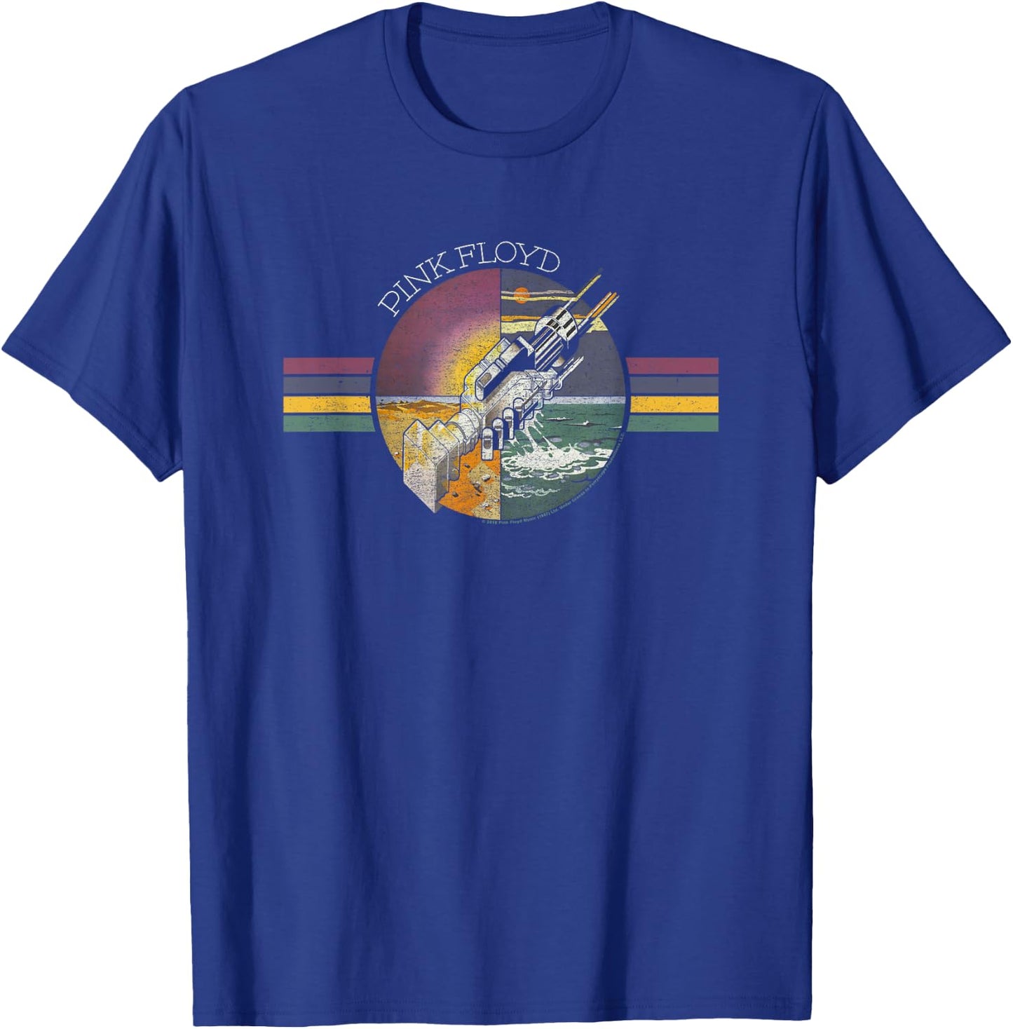 PINK FLOYD WELCOME TO THE MACHINE , Black, S T-Shirt - T-Shirt | Royal