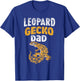 Leopard Gecko Dad Owner Lizard Geckos Leopard Gecko Father T-Shirt - T-Shirt | Royal