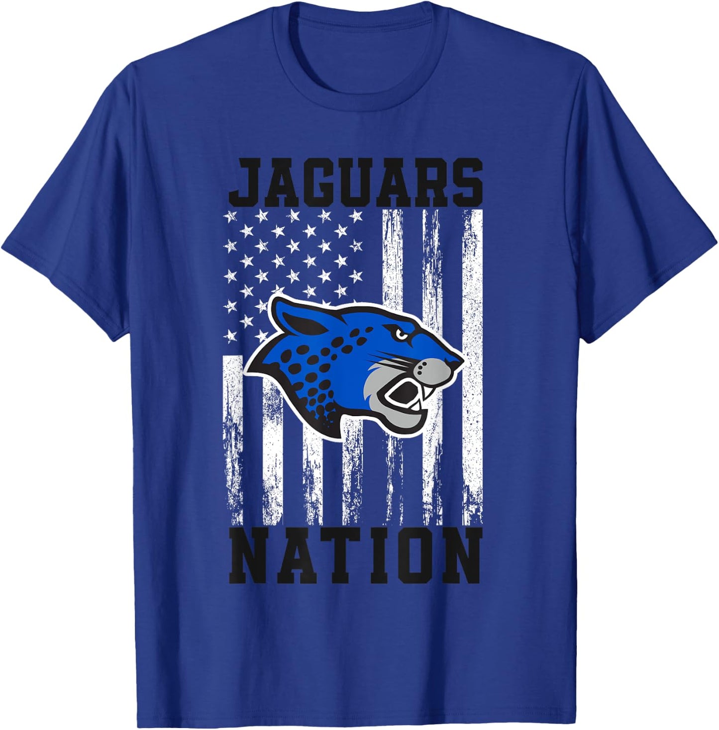 Hilliard Bradley Jaguars Logo Nation HS T-Shirt - T-Shirt | Royal