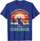 Never Underestimate An Old Man With His Chihuahua Chi T-Shirt - T-Shirt | Royal