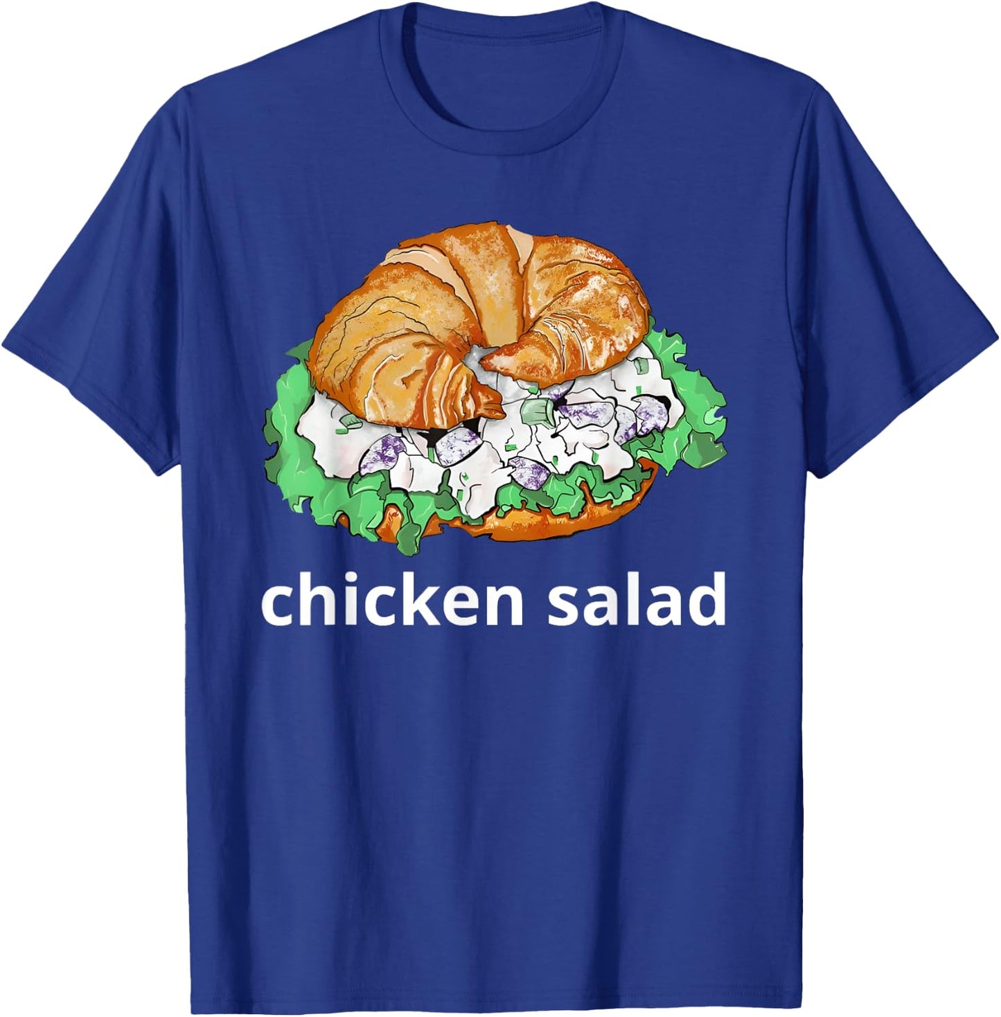 Chicken Salad Sandwich Shirt chicken salad sandwich Funny T-Shirt - T-Shirt | Royal