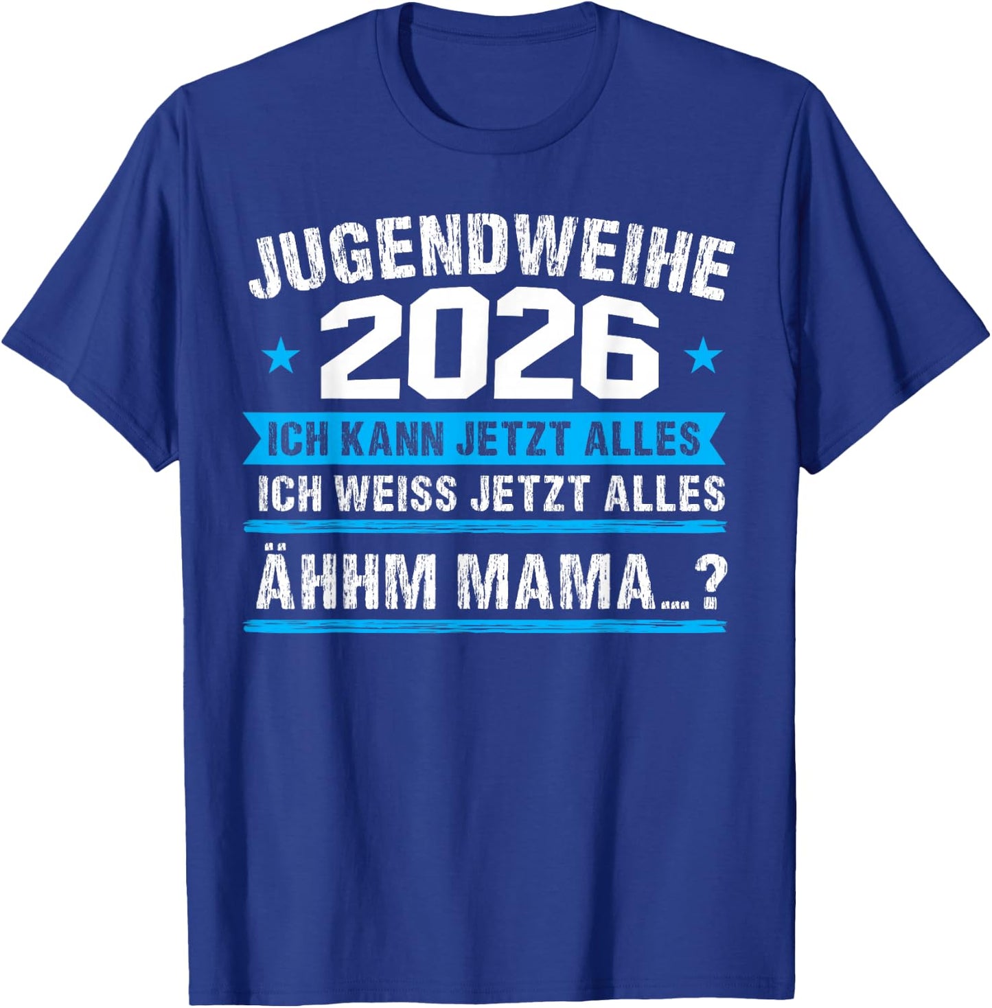 Jugendweihe 2026 Mädchen Junge T-Shirt - T-Shirt | Royal