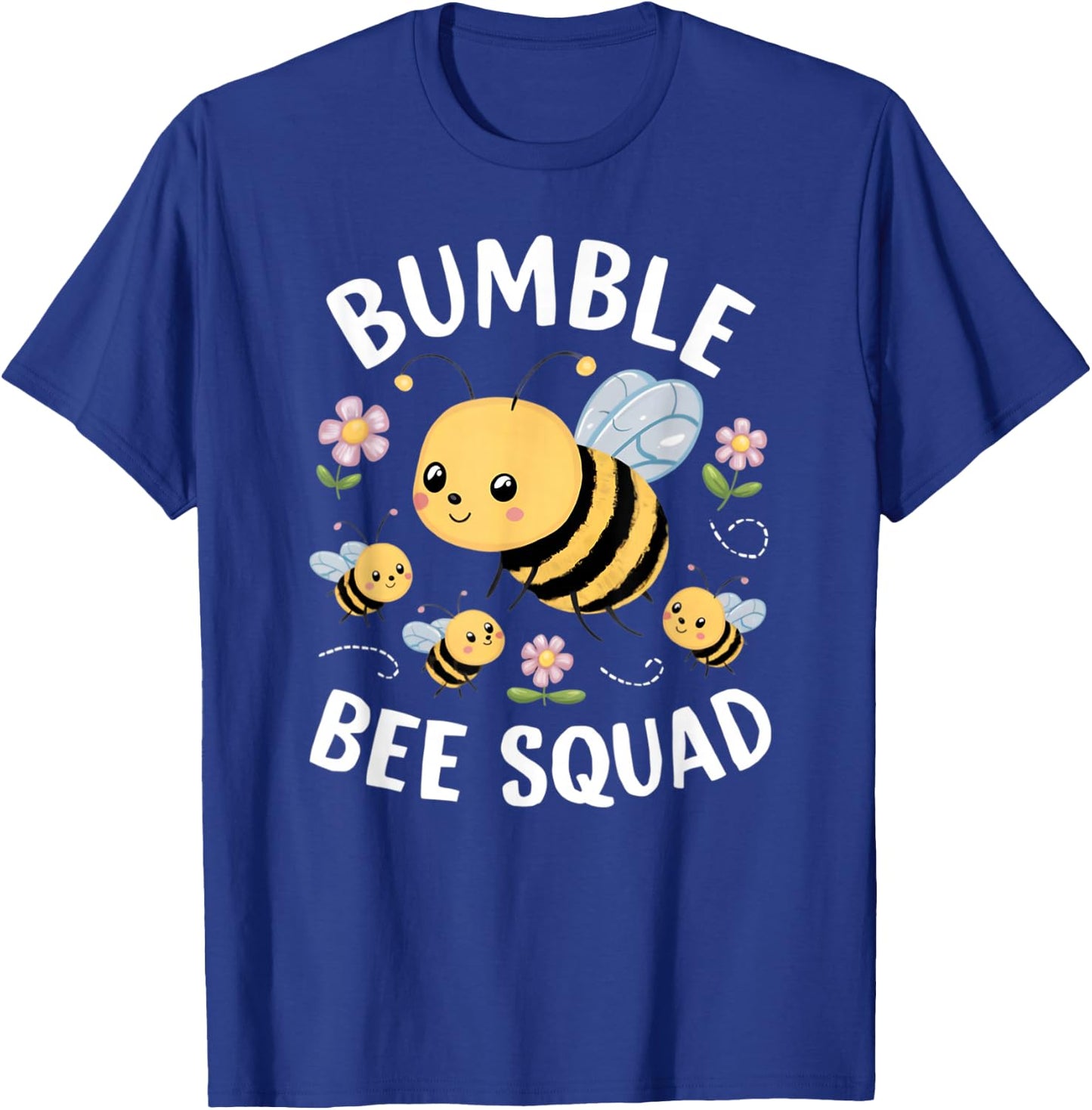 Bumble Bee Squad Bumblebee Teacher Team Group T-Shirt - T-Shirt | Royal