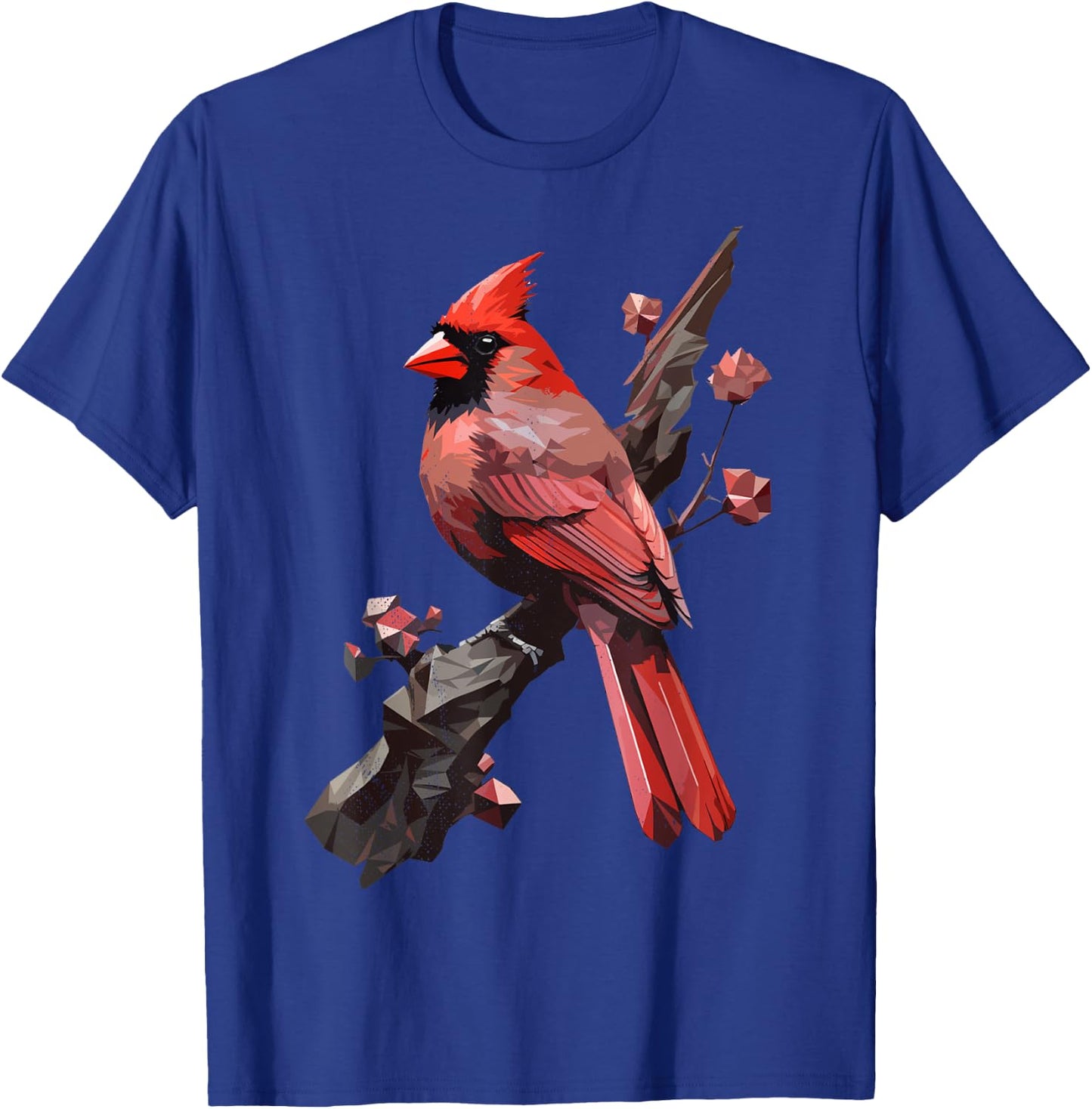 Cardinal bird. Nature's ruby. Beauty in red. T-Shirt - T-Shirt | Royal