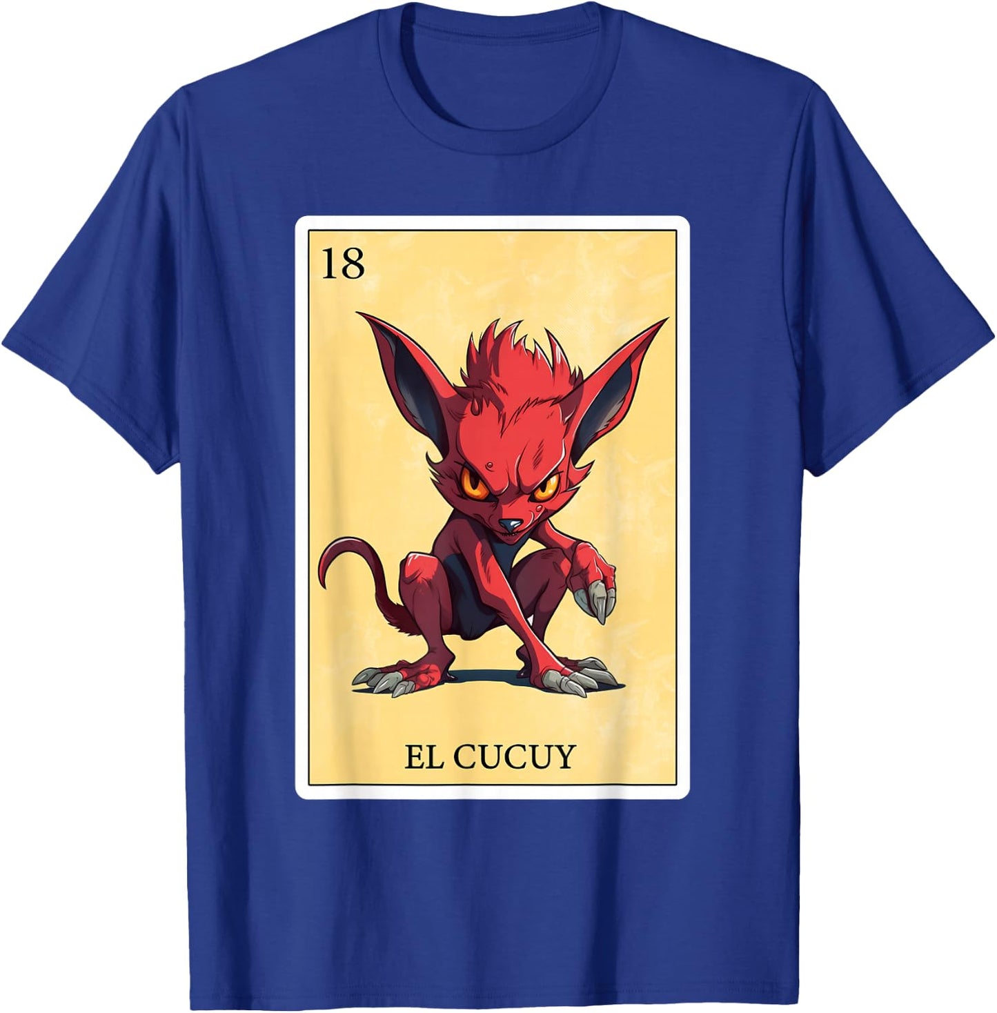 Funny Spanish-Mexican Bingo Gifts - El Cucuy T-Shirt - T-Shirt | Royal