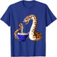 Cute Snake Eating Ramen Anime Style Hognose Snake T-Shirt - T-Shirt | Royal