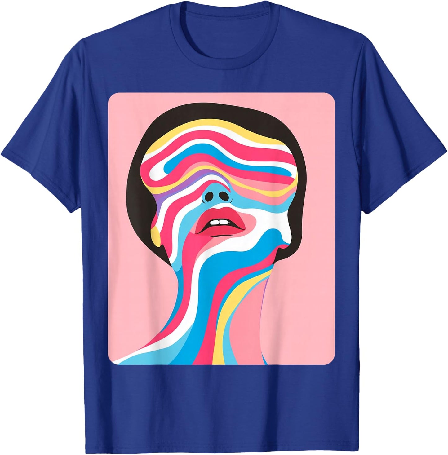 Pop Art Colorful Feminine T-Shirt - T-Shirt | Royal